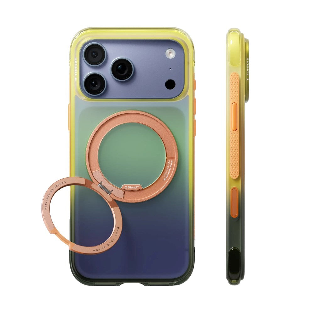 iPhone 18 Pro Max / 17 Pro Max TORRAS O3 Air Gradient Deksel - MagSafe Kompatibel - Arizona Glow