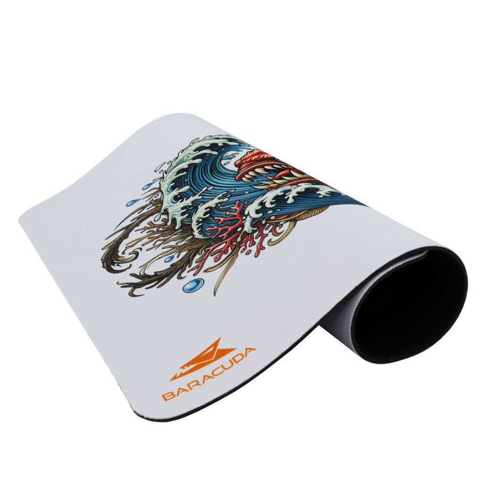 Baracuda CORAL M Gaming Musematte – 300 x 250 mm – Hvit