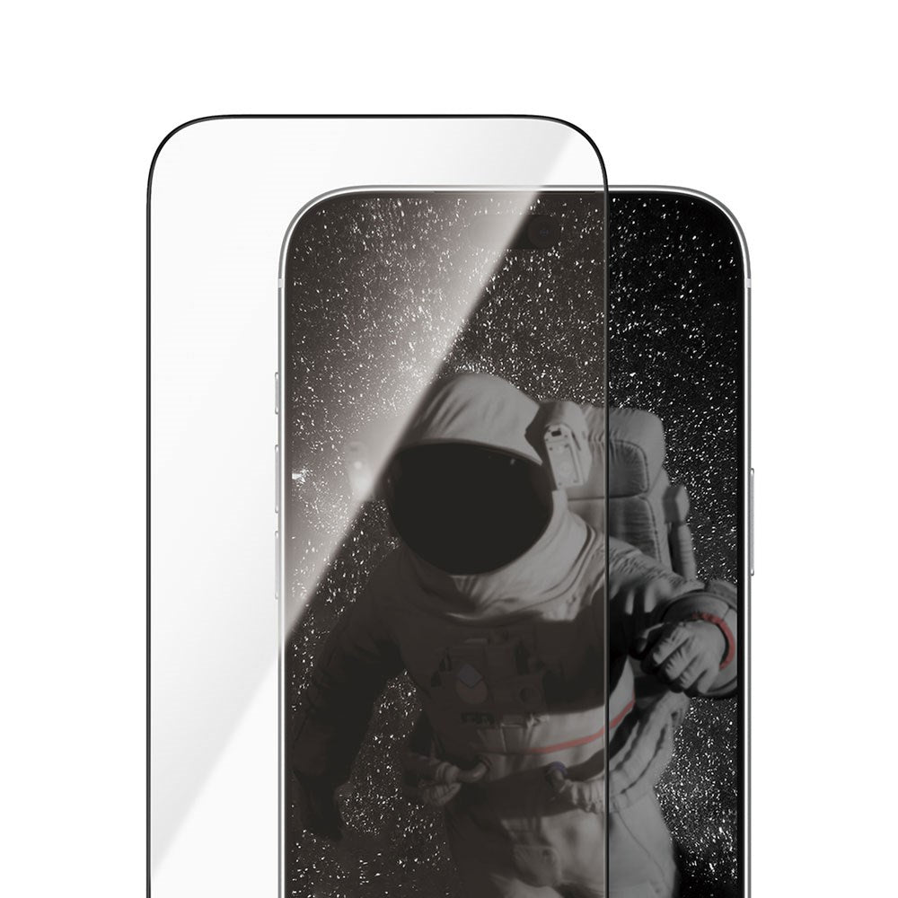iPhone 18 Pro Max / 17 Pro Max PanzerGlass Ceramic Ultra-Wide Fit Skjermbeskyttelsesglass – FastFit In-A-Box – Gjennomsiktig