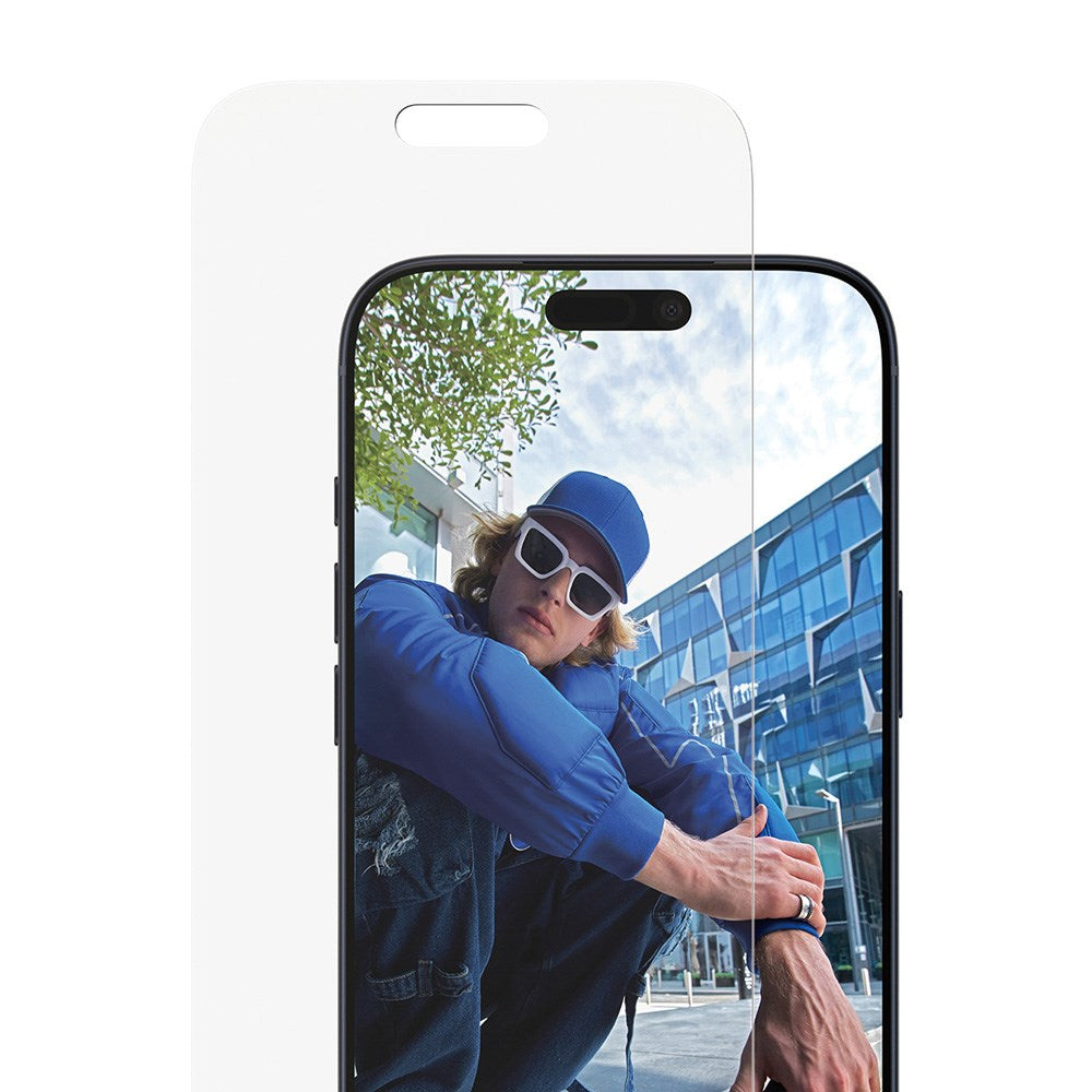 PanzerGlass iPhone 17 Pro Max Skjermbeskytterglass med EasyAligner - Classic Fit - Gjennomsiktig