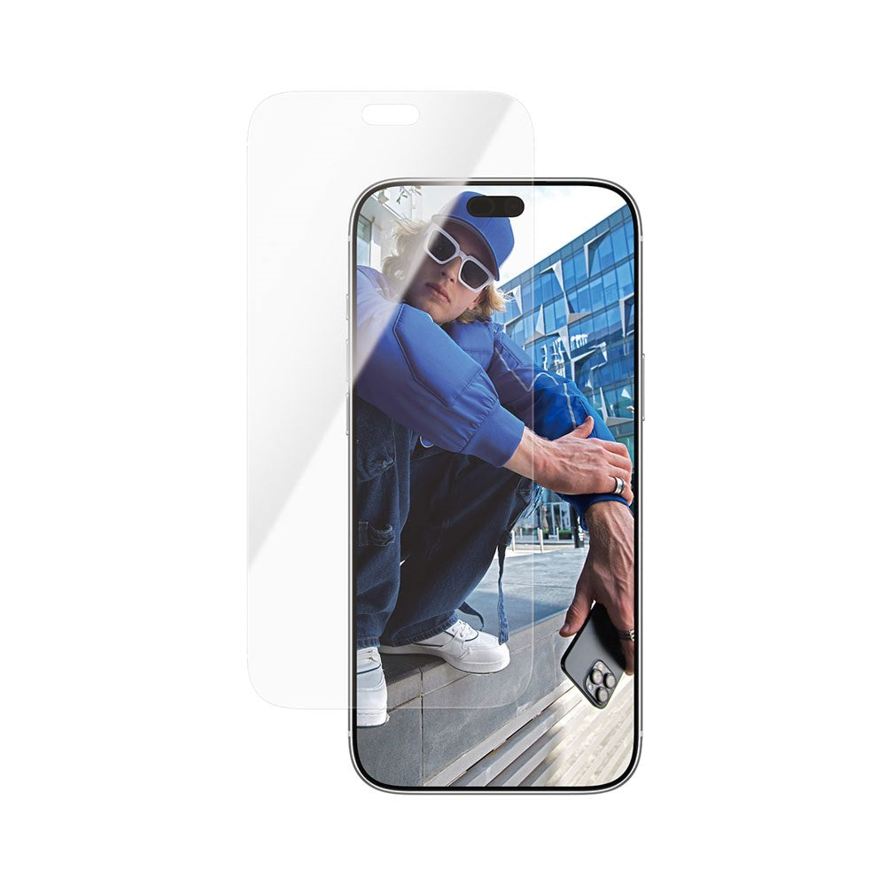 iPhone 18 Pro Max PanzerGlass Skjermbeskytter Classic Fit med EasyAligner – Gjennomsiktig