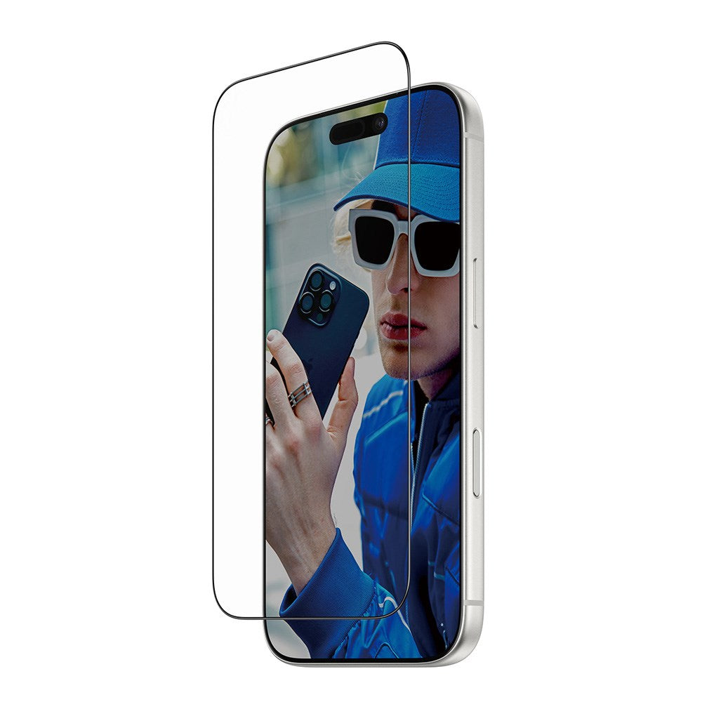 PanzerGlass iPhone 17 Pro Skjermbeskytterglass med FastFit In-A-Box - Ultra Wide Fit - Gjennomsiktig