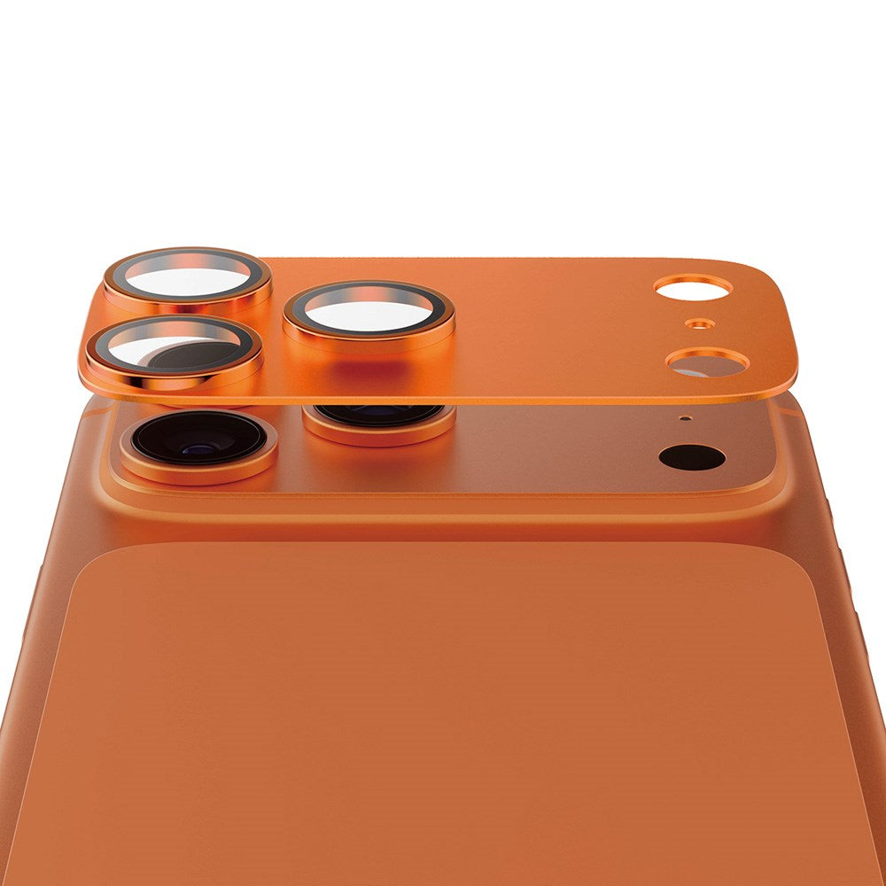 iPhone 17 Pro Max PanzerGlass FENDER Kameralinsebeskyttelse - Cosmic Orange