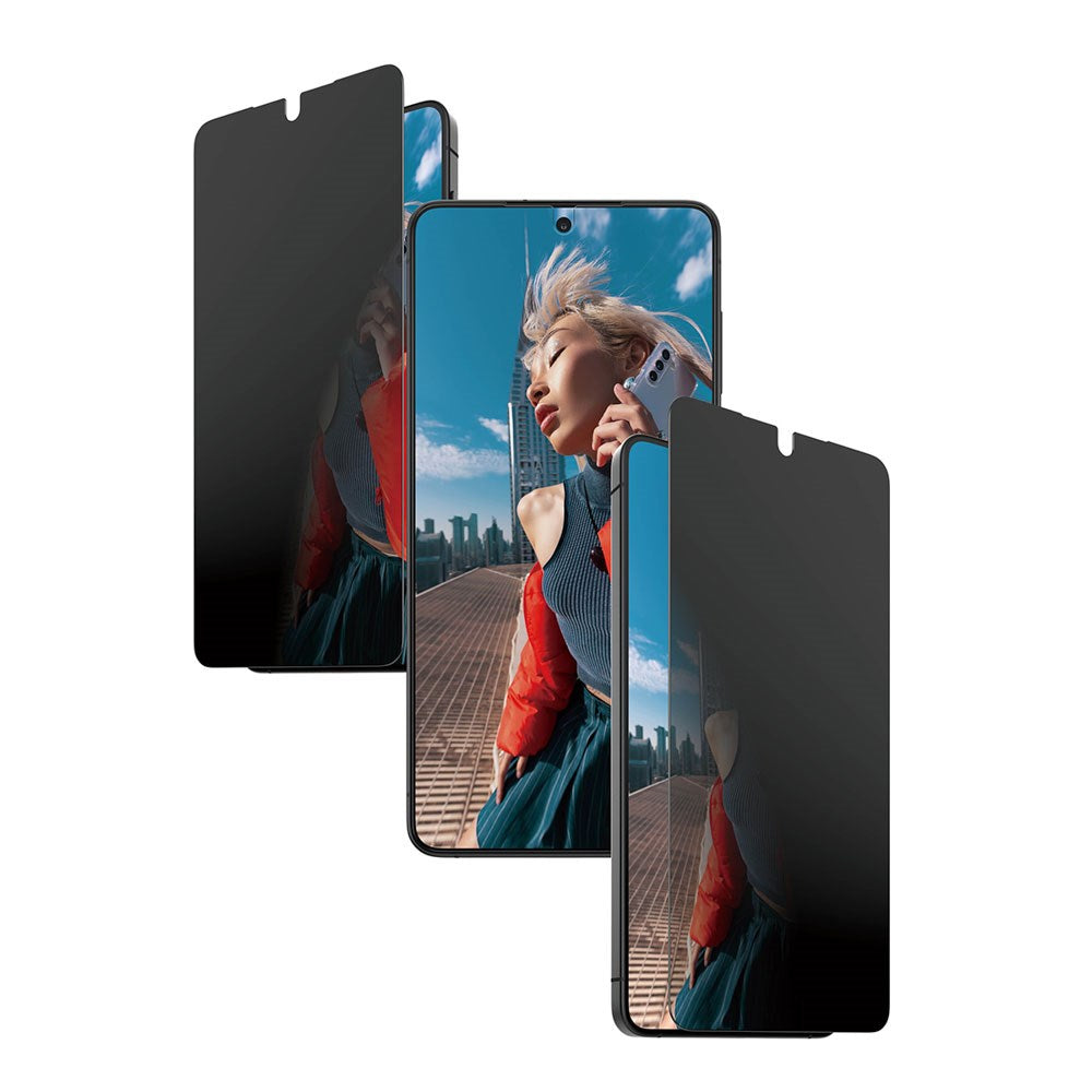 Samsung Galaxy S26+ (Plus) PanzerGlass 2-Way Privacy Skjermbeskyttelse med EasyAligner - Gjennomsiktig