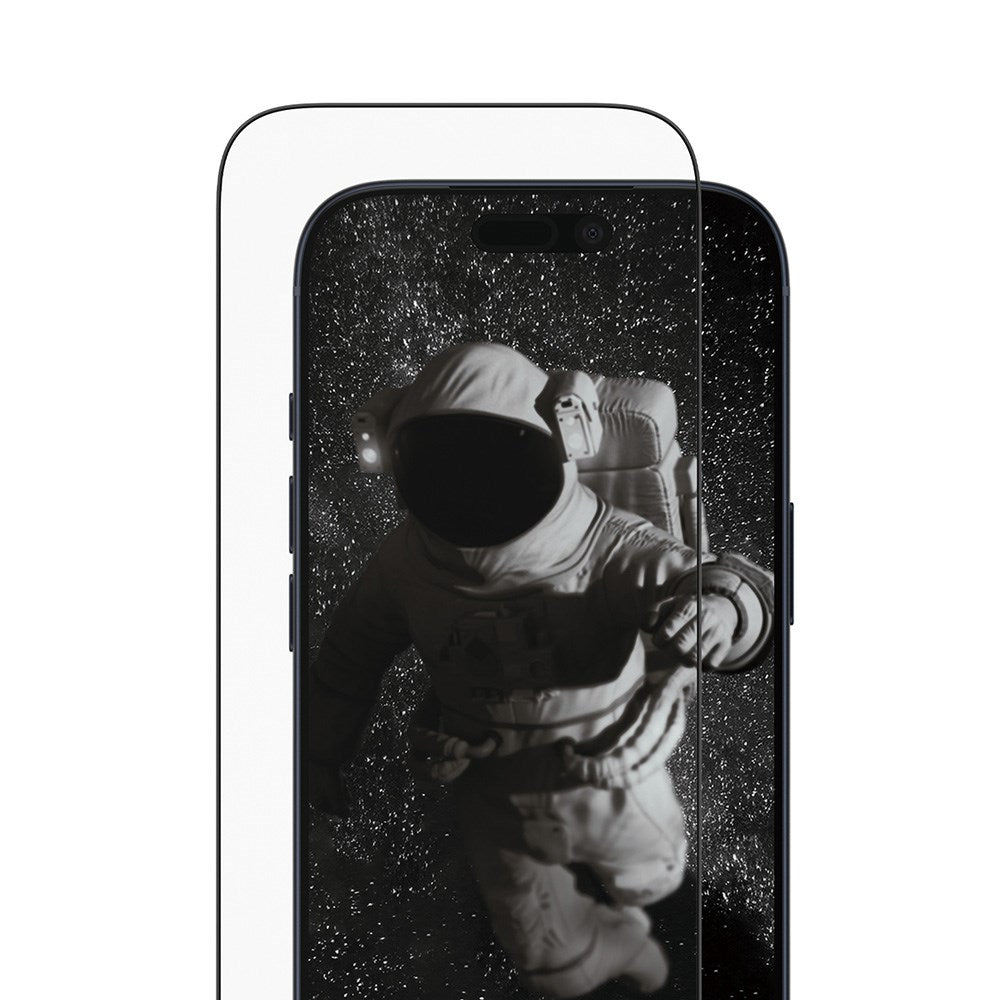 PanzerGlass iPhone 17 Pro Ceramic Skjermbeskyttelse med EasyAligner - Ultra Wide Fit - Gjennomsiktig