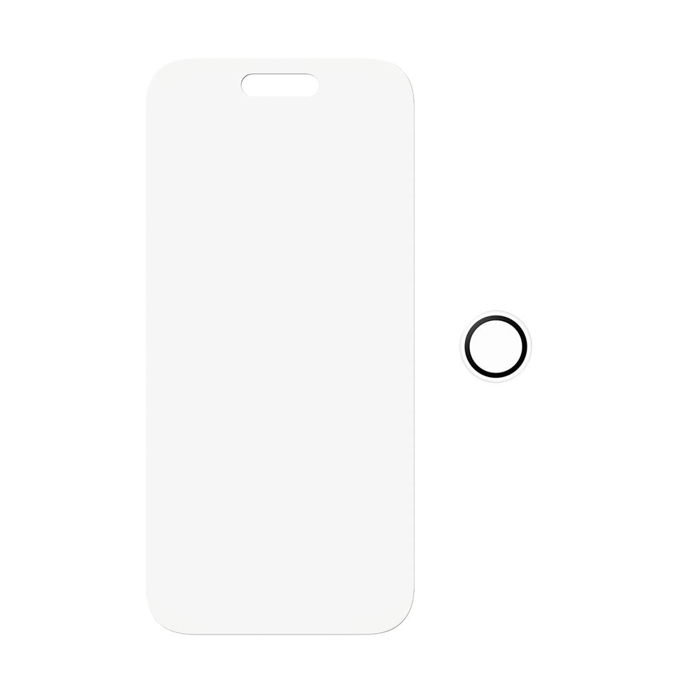 PanzerGlass iPhone Air 2-in-1 Classic Bundle - Skjermbeskytter + Kameralinsebeskytter - Gjennomsiktig