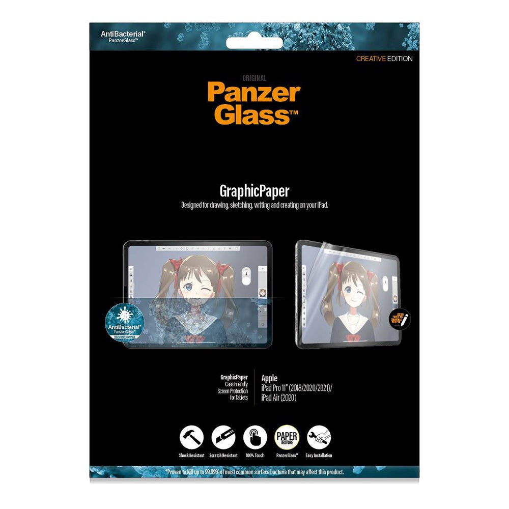 iPad Air (2022-2020) / Pro 11" (2022 / 2021 / 2020 / 2018) PanzerGlass Skjermbeskytter - GraphicPaper