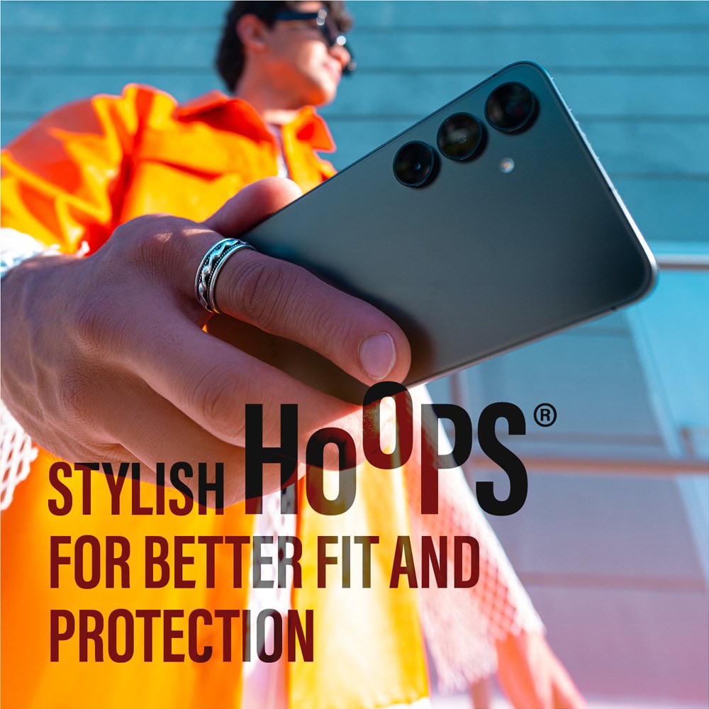 Samsung Galaxy S25 PanzerGlass Hoops - Kamerabeskyttelse - Gjennomsiktig