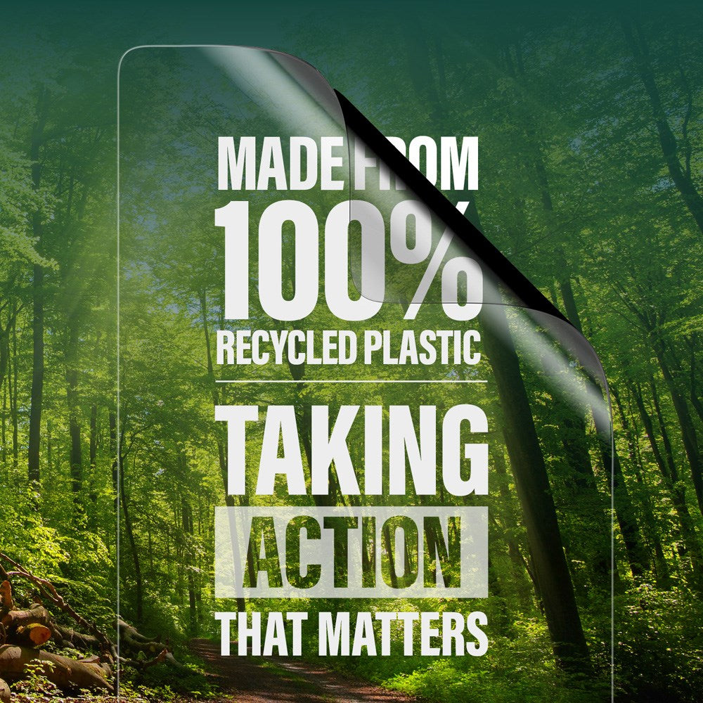 Samsung Galaxy S25 Ultra PanzerGlass Eco Matrix 4-Way Privacy Skjermbeskyttelse Ultra Wide Fit - Aligner Kit - Platinum Strength - Gjennomsiktig