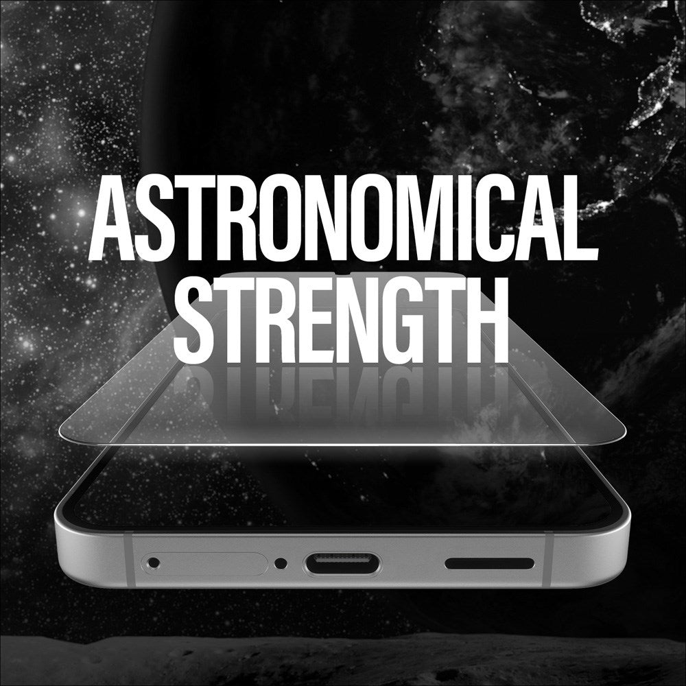 PanzerGlass Samsung Galaxy S25+ (Plus) - Ultra-Wide Fit Ceramic Skjermbeskyttelsesglass - Gjennomsiktig