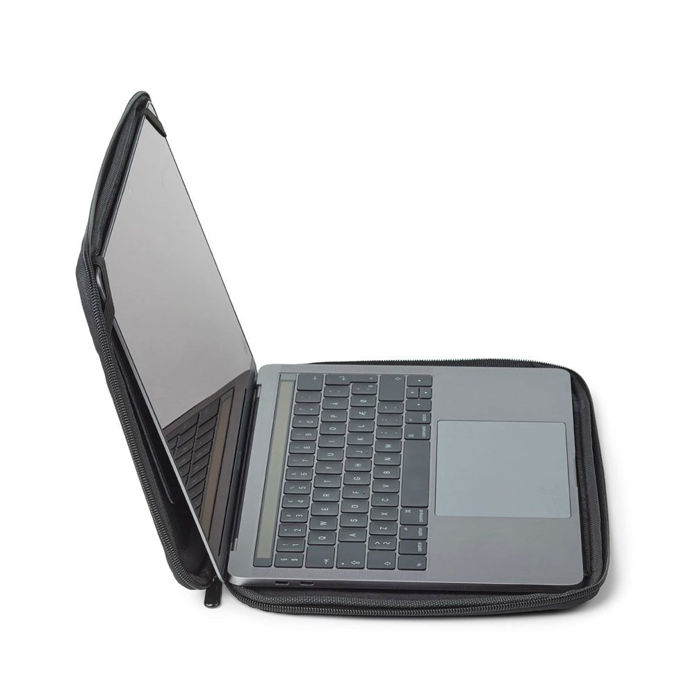 Macbook Air / Pro 13 Philbert Deksel med Solskjerm og Integrert Privatliv (24,0 × 33,5 × 2,0 cm) - Svart