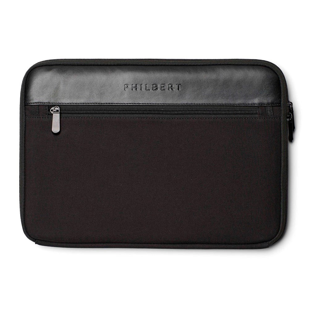 Macbook Air / Pro 13 Philbert Deksel med Solskjerm og Integrert Privatliv (24,0 × 33,5 × 2,0 cm) - Svart