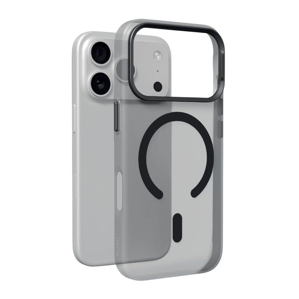 iPhone 18 Pro PURO LIGHTFEEL Deksel - MagSafe Kompatibel - Svart