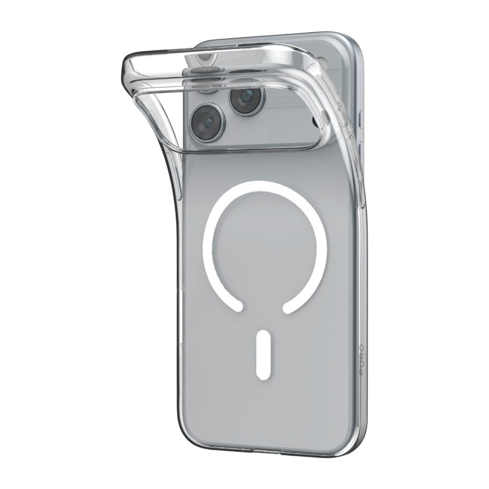 iPhone 18 Pro Max PURO 0.3 MAG Resirkulert Plast Deksel - MagSafe Kompatibel - Gjennomsiktig