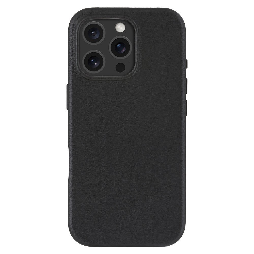 Dbramante1928 iPhone 16 Pro Roskilde Deksel - 100 % Ekte Skinn - MagSafe-Kompatibel - Svart