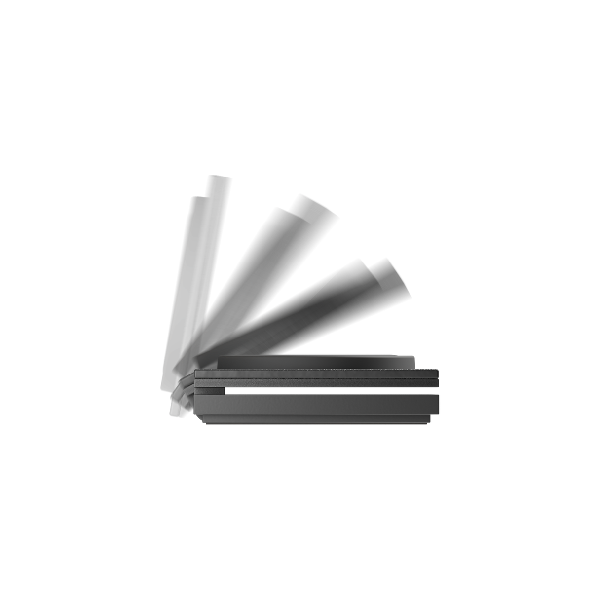 Native Union Rise Solo Qi2 Magnetisk Trådløs Lader - Svart