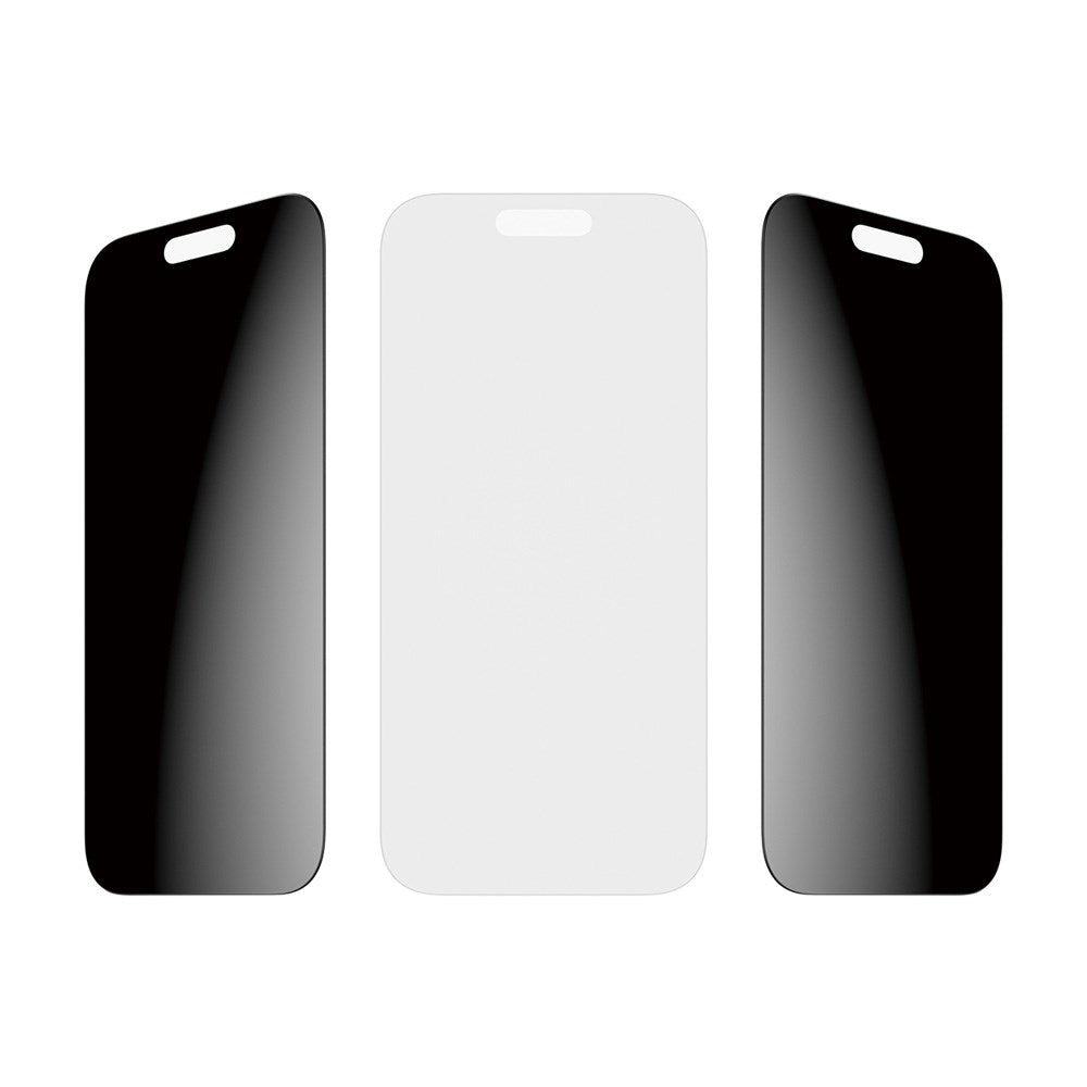 SAFE by PanzerGlass iPhone 17 / 16 Pro Ultra-Wide Fit Skjermbeskyttelsesglass - Privacy Funksjon - Gjennomsiktig