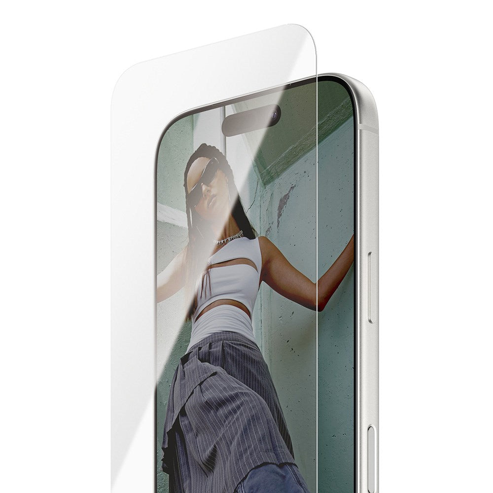 SAFE by PanzerGlass iPhone 17 Pro Ultra-Wide Fit Skjermbeskyttelsesglass - Gjennomsiktig