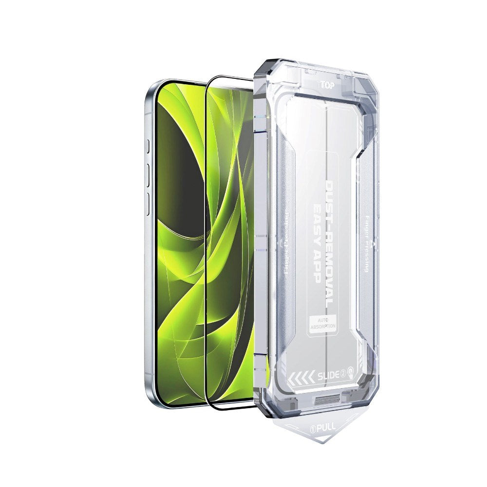 iPhone 18 Pro Mobile Origin Screen Guard Skjermbeskyttelsesglass med Easy Applicator - Gjennomsiktig