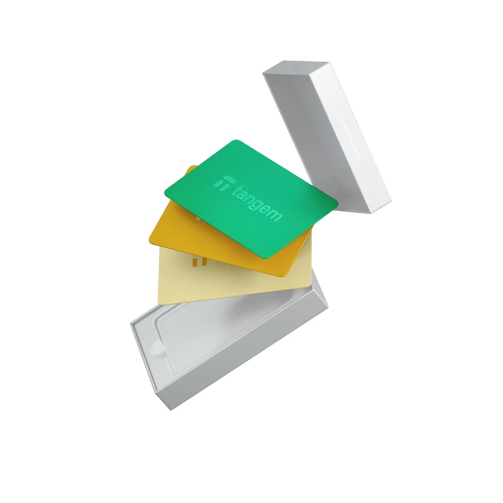 Tangem Wallet Card - 3 stk - Sun Drop