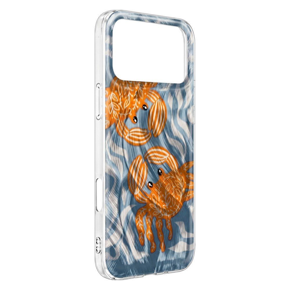 iPhone 15 Pro TFO Ultra Trendy Sommer Deksel - Crab