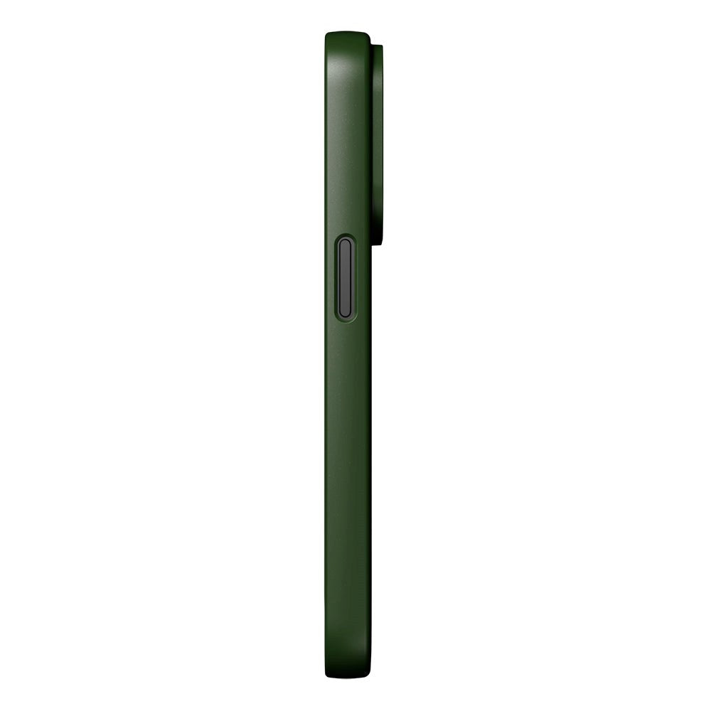 Nudient Thin Case iPhone 15 Pro Deksel - MagSafe Kompatibel - Pine Green