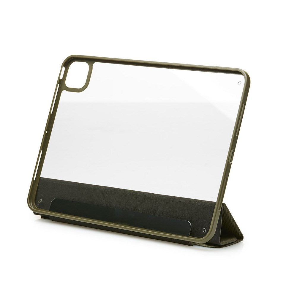 Trunk iPad Pro 11" (2025 / 2024) Origami Flip Deksel - Dark Olive