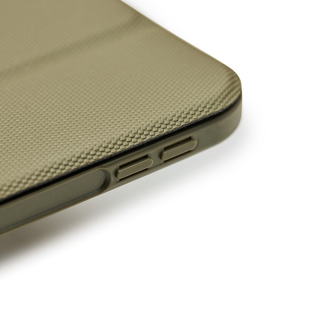 Trunk iPad Pro 11" (2025 / 2024) Origami Flip Deksel - Dark Olive