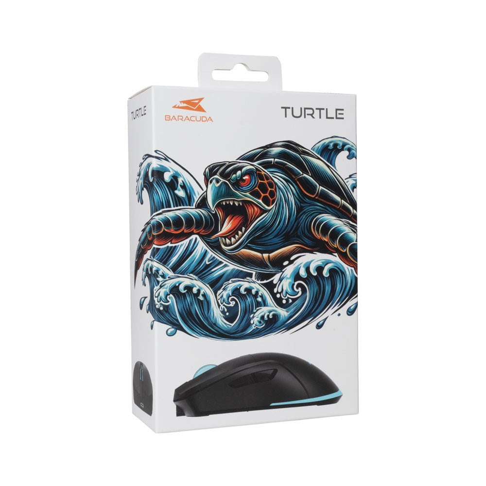 Baracuda TURTLE Trådløs Gaming Mus - 6D / 3200 DPI - Svart