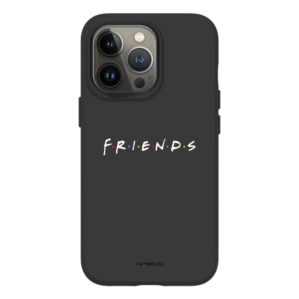 iPhone 13 Pro RhinoShield SolidSuit Håndverker Deksel med Friends - White Friends Logo