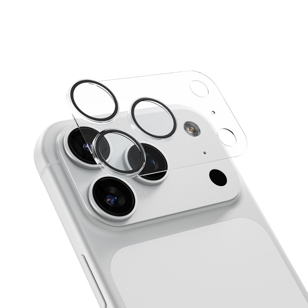 iPhone 18 Pro Epico UNUM SapphireShield Kameralinsbeskyttelse - Gjennomsiktig