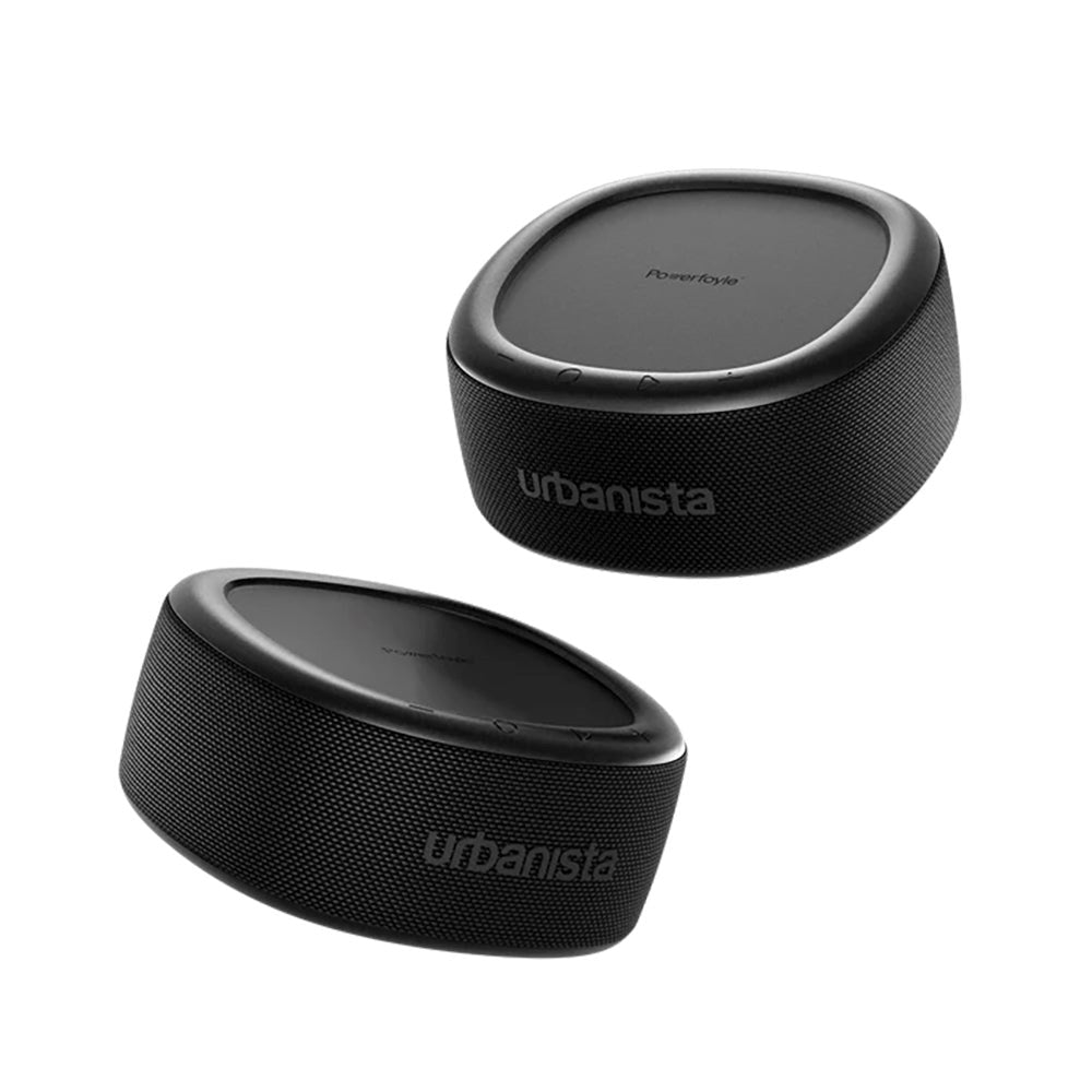 Urbanista Malibu Trådløs Bluetooth-Høyttaler med Solcellelading - Midnight Black