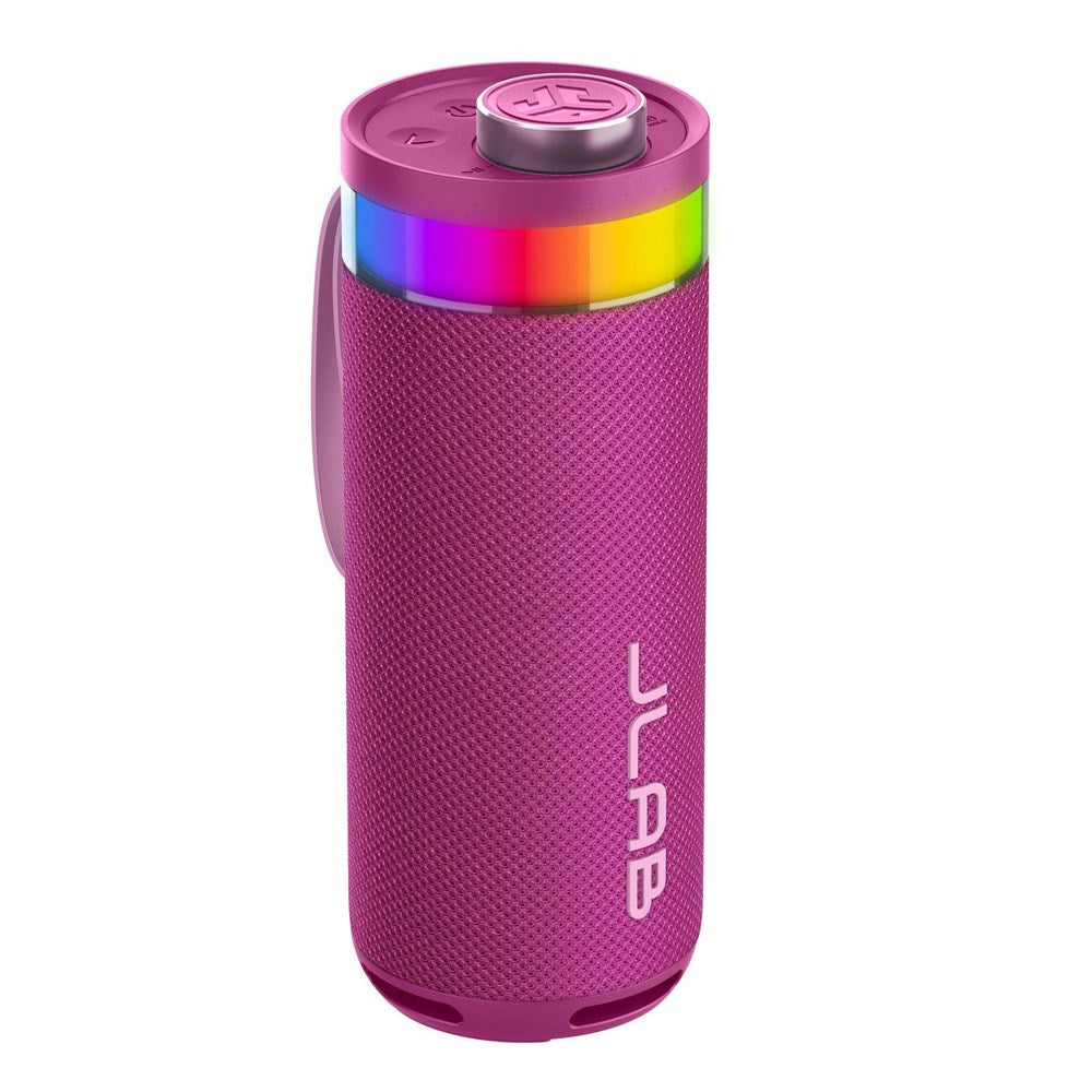 JLab Go Bluetooth Høyttaler med Lys - Rosa