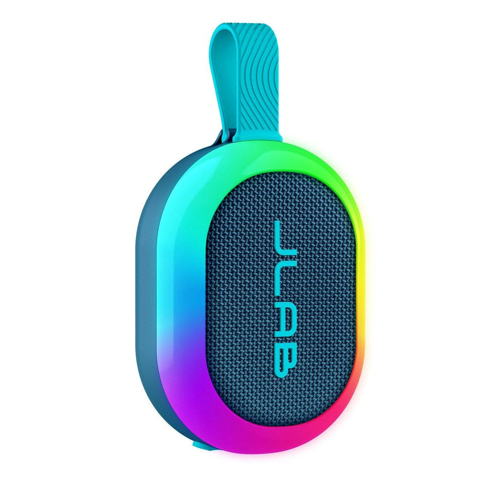 JLab Pop Bluetooth Høyttaler med Lys - Blå