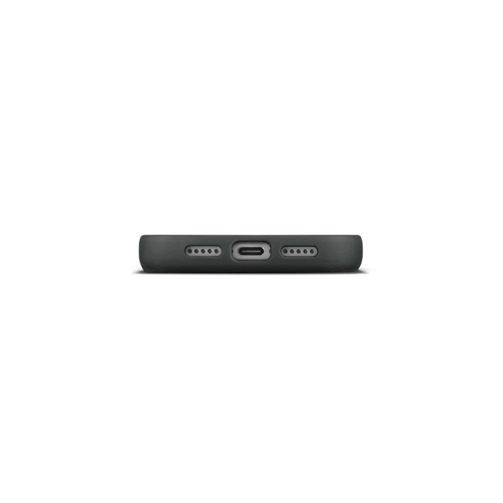 iPhone 18 Pro Max WOOLNUT Ekte Skinn Deksel - MagSafe Kompatibel - Svart