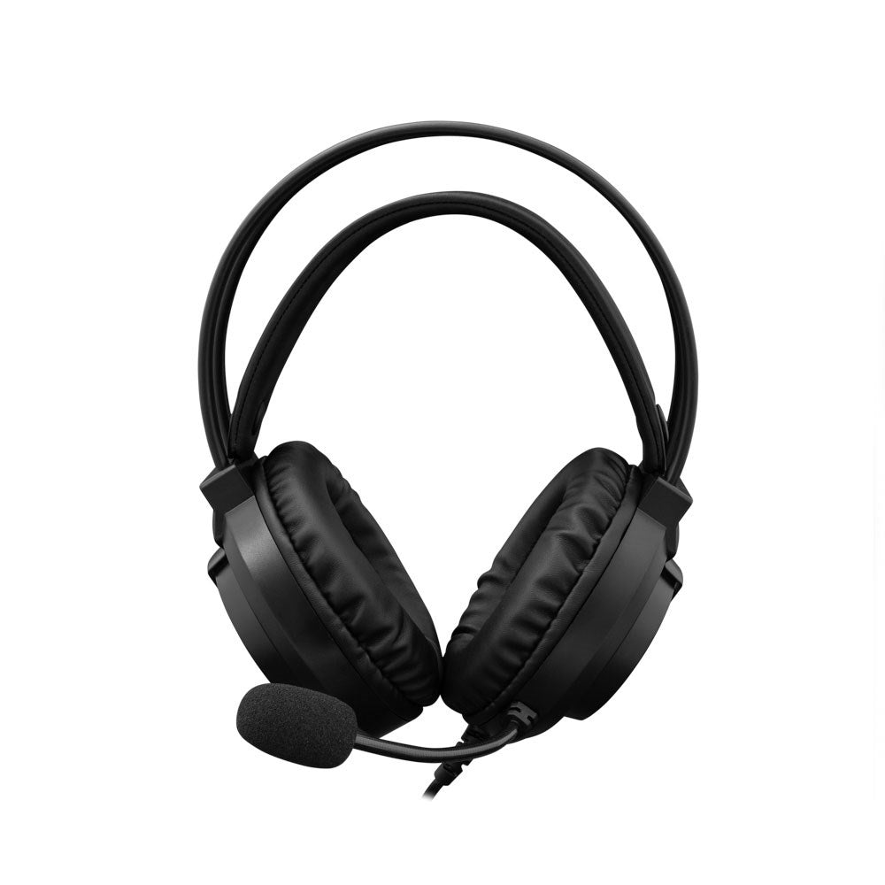 White Shark WOLF On-Ear Gaming Headset - Svart