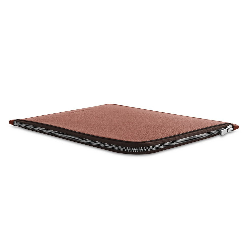 Woolnut iPad / Tablet (23 x 29 cm) Ekte Skinn Folio Sleeve - Brun