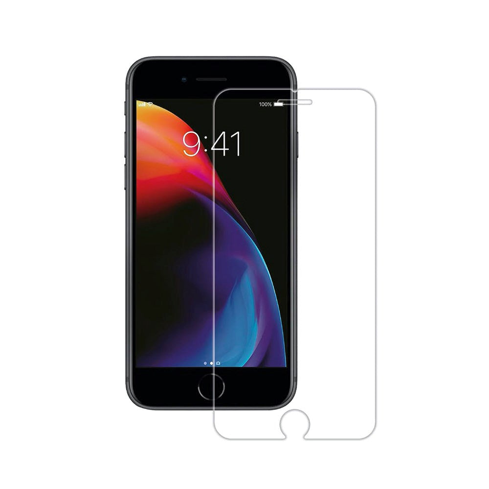 iPhone SE (2022 / 2020) / 8 / 7 Vivanco Beskyttelsesglass - Case Friendly - Skjermbeskytter - Gjennomsiktig