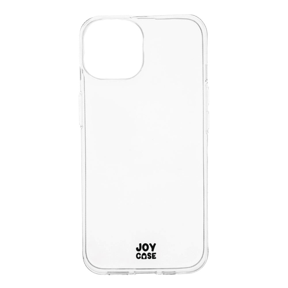 iPhone 14 / 13 Joy Case Fleksibelt Plast Deksel - Gjennomsiktig