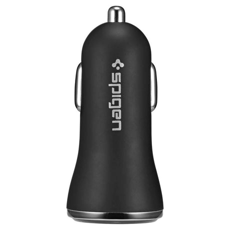 Spigen F27QC Billader 2x USB-A 12W m. QC 3.0 - Svart