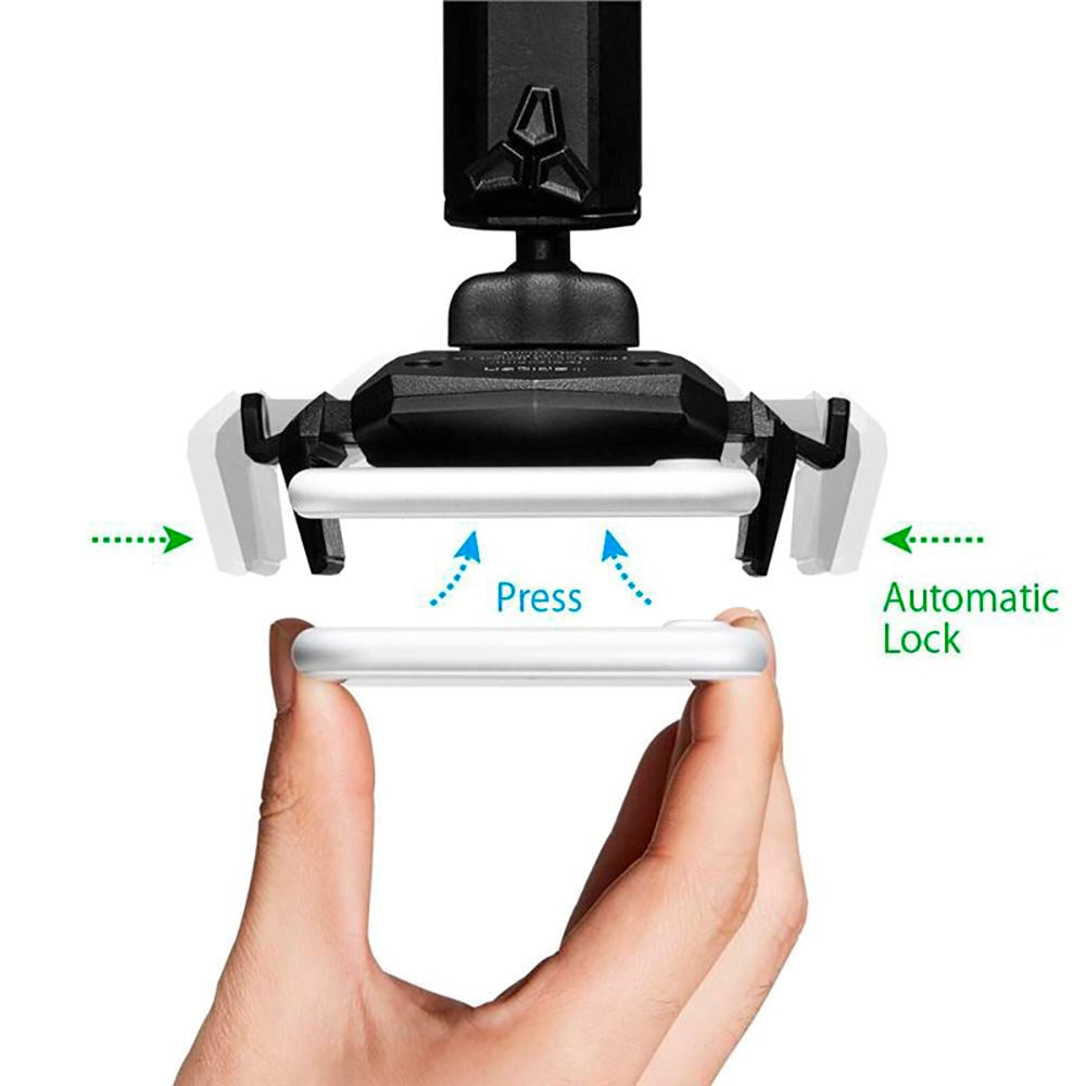 Spigen Kuel TS35 AP12T Mobiltelefonholder til Bil - Dashbord og Frontrute - Max Mobil: 88 - 165mm - Svart