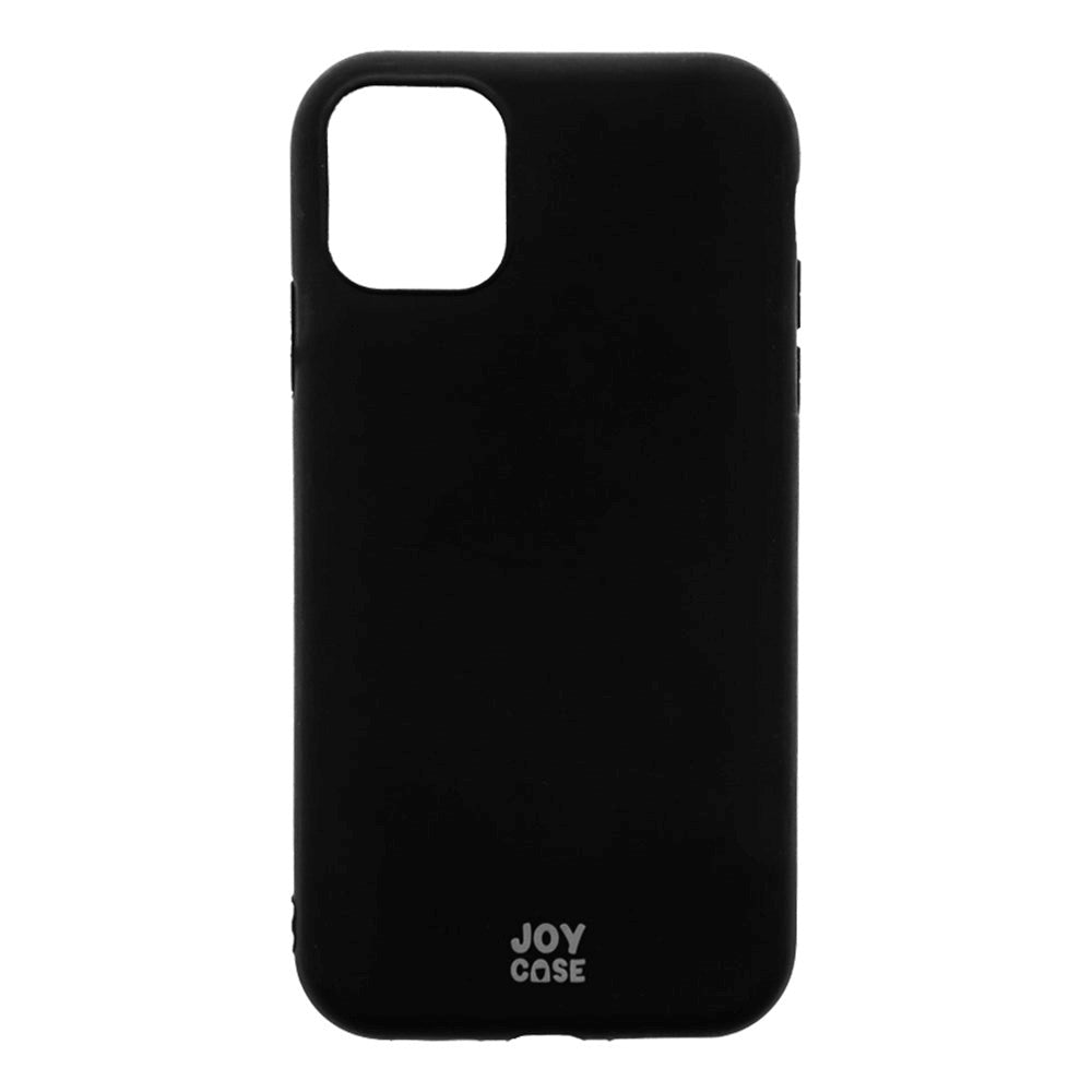 iPhone 11 Joy Case Fleksibelt Plast Deksel - Svart