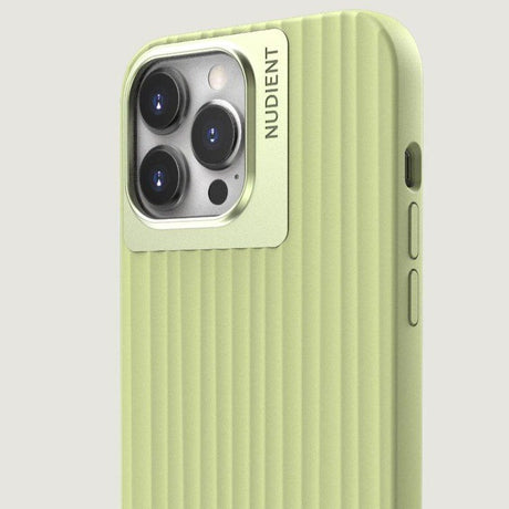 Nudient Bold iPhone 13 Pro Deksel - Leafy Green