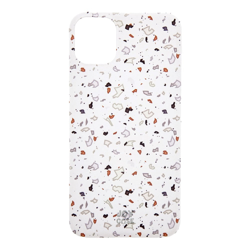 iPhone 11 Joy Case Fleksibelt Plast Deksel m. Trykk - Terrazzo