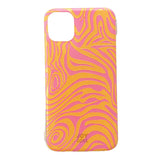 iPhone 11 Joy Case Fleksibelt Plast Deksel m. Trykk - Striper