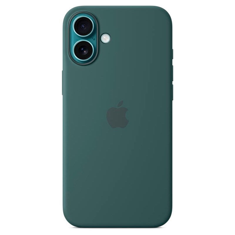 Original Apple iPhone 16 Plus Silikondeksel - MagSafe Kompatibel - Lake Green (MYYH3ZM/A)