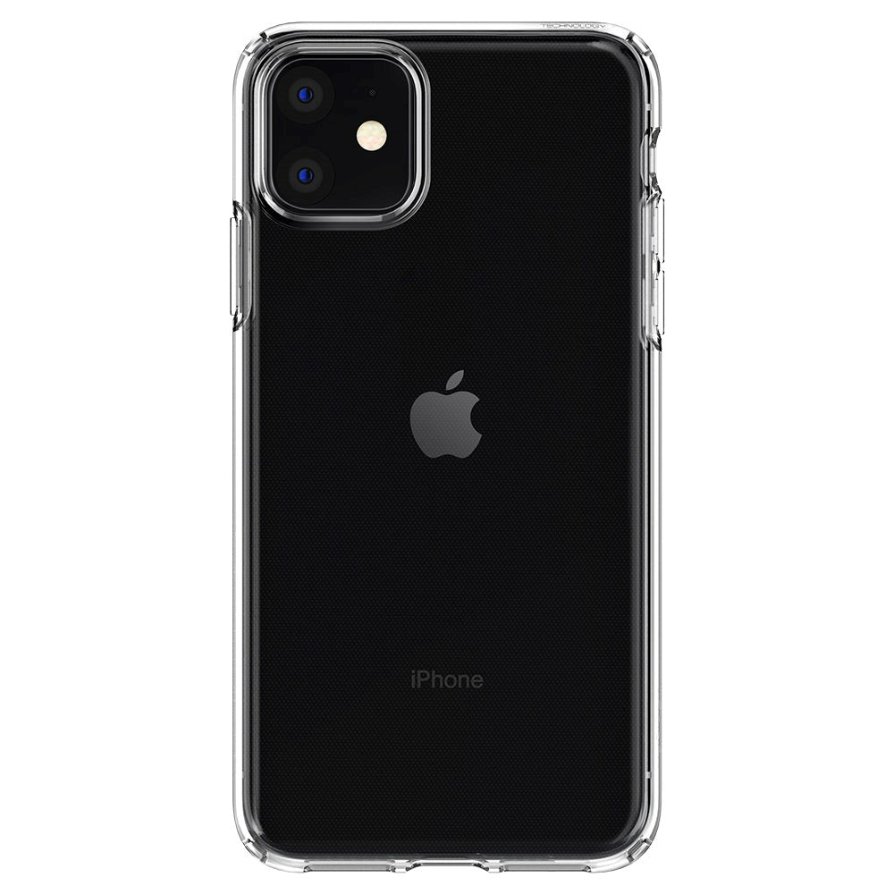 iPhone 11 Spigen Liquid Crystal Deksel - Gjennomsiktig