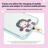 Innleggsplate til Mobilstrop - Tegneserie Design - Oransje Katt