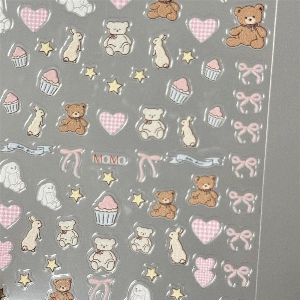 Mini-Klistremerker til Telefon - Jenny Bunny