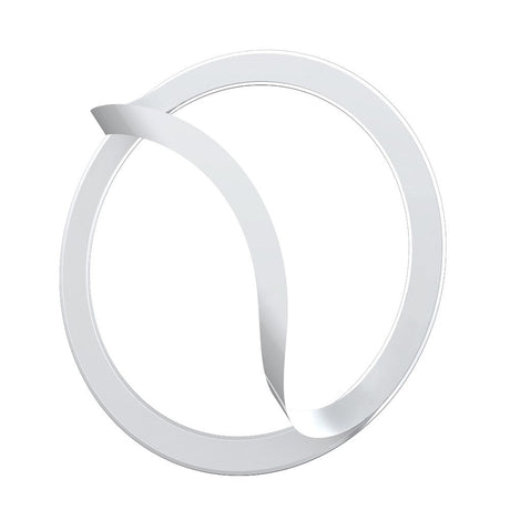 Baseus Magnetisk Ring - MagSafe Kompatibel - 2-Pakning - Sølv